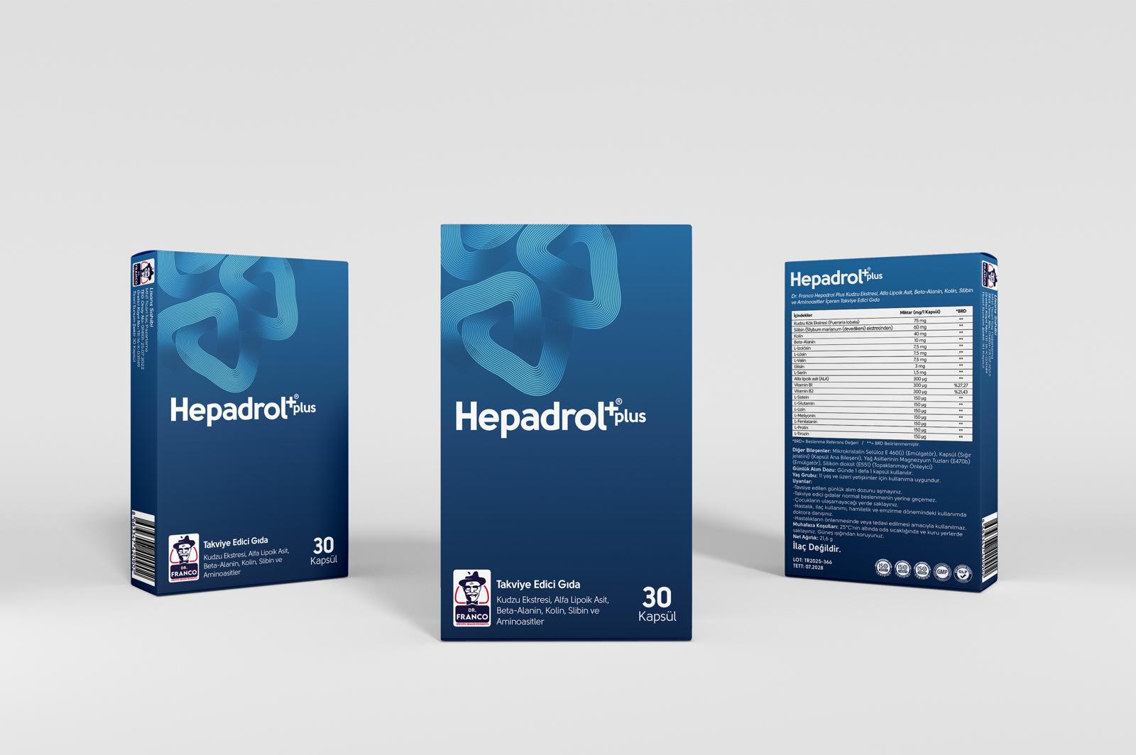 Hepadrol Plus + (1 kutu)günlük enerji ve stres
